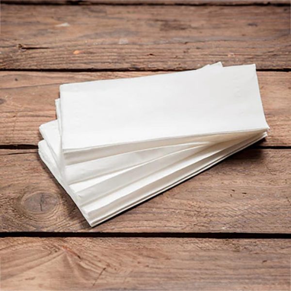 White GT Fold Quilted Dinner Napkin