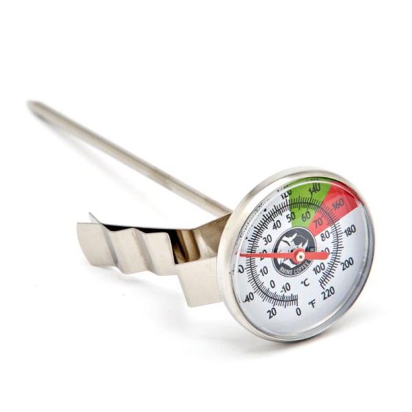 Stainless Steel Rhino Thermometer Short 13cm