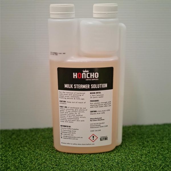 Honcho Milk Steamer Cleaning Solution 1L