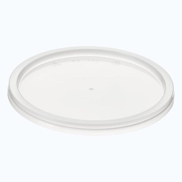 Clear PP Freezer Flat Lid 118mm