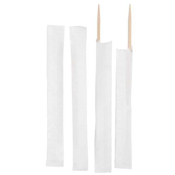 Paper Wrapped Wooden Tooth Pick