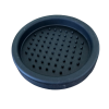 Black Silicone Single Round Tamper Mat-1