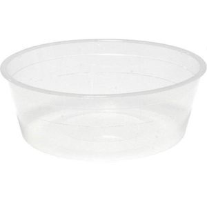 Clear Round Container 280ml (117.5x49mm)