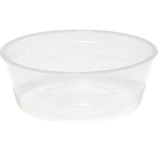 Clear Round Container 280ml (117.5x49mm)
