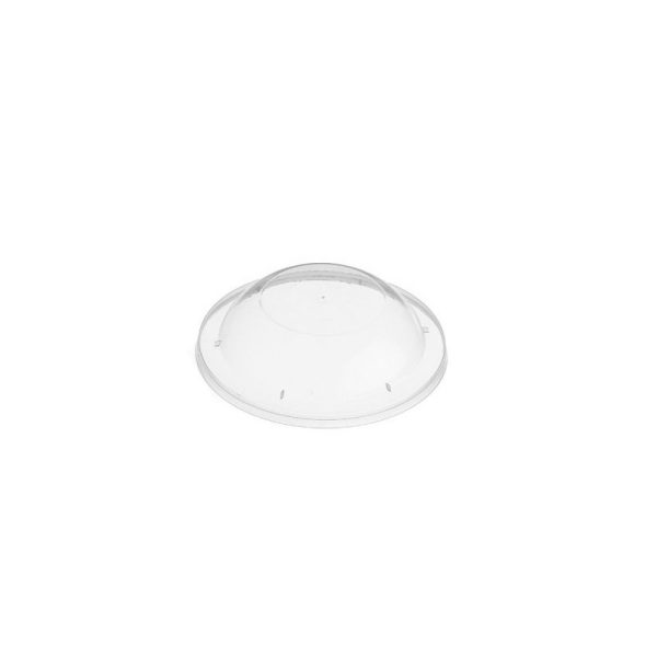 Clear Round Dome Lid 120mm