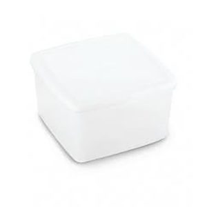 White Food Base & Lid 2.5L (175x175x105mm)