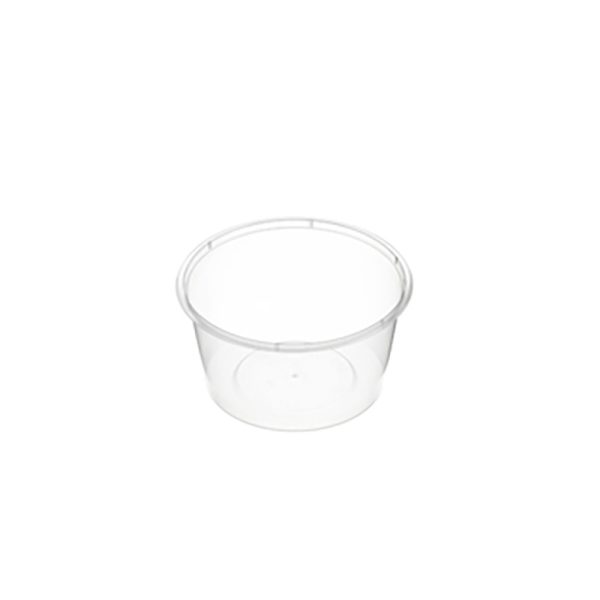 Clear Round Container 440ml (117.5x60mm)