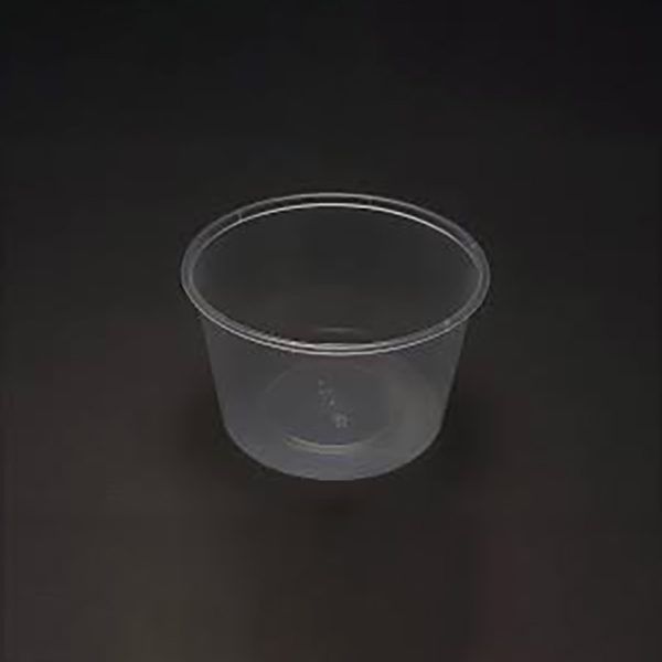Clear Round Container 600ml (117.5x77mm)
