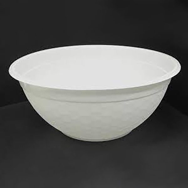 White Plastic Bowl 1,050ml (172x75mm)