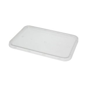 Clear Lid For 500-1,000ml Container 185x125x7.5mm
