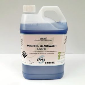 Blue Machine Glass Wash Blue 5L