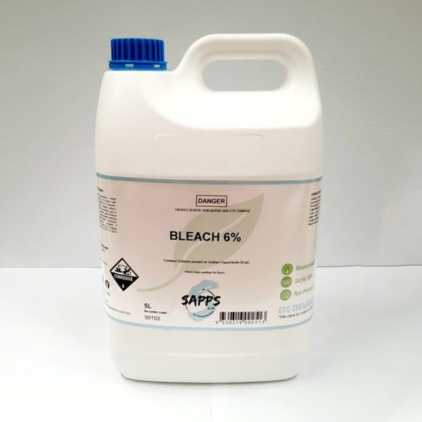 Liquid Chlorine Bleach 12.5% 20L