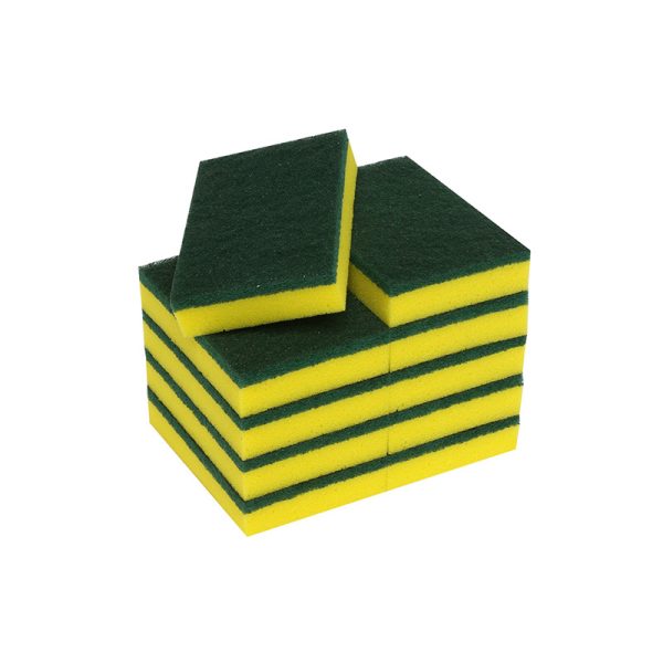 Green Super Quality Sponge and Scourer 15x10x3cm