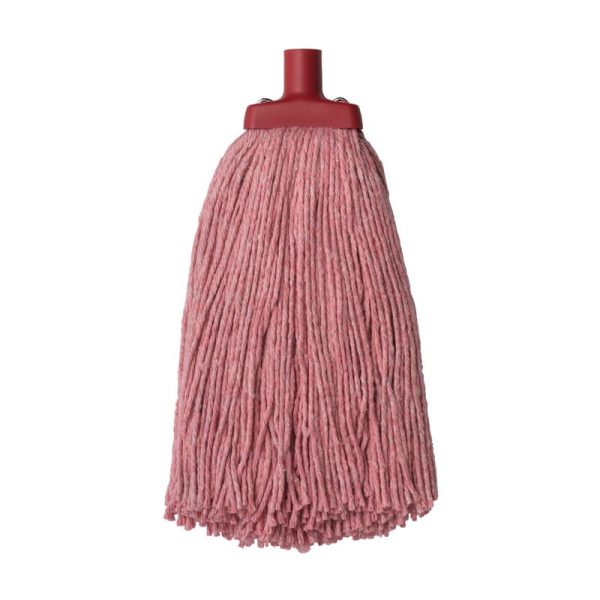 Red Commercial Grade Mop Head