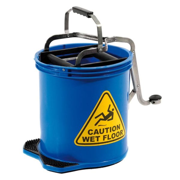 Blue Commercial Mop Bucket 16L (450x310x370mm)