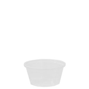 Clear PET Sauce Container 2oz