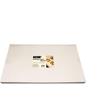White Silcone Baking Paper Sheets 405x710mm