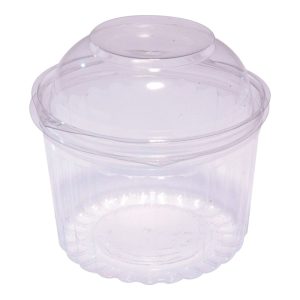 Clear Dome Lid Bowl 16oz