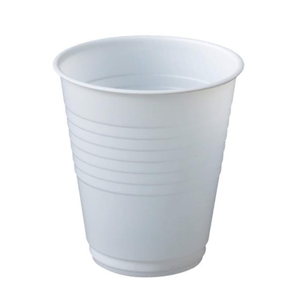 White Plastic Cup 6oz (185ml)