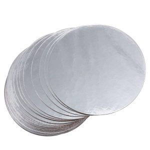 Silver Circle Cake Board 9"