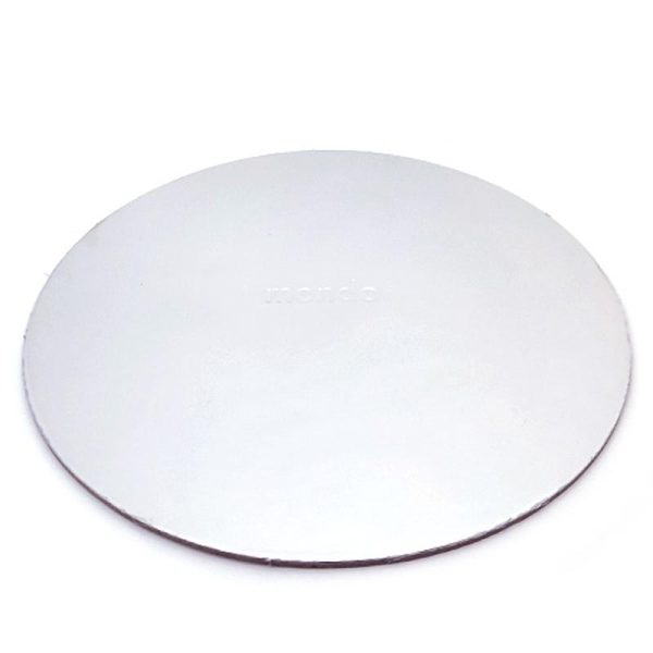 Silver Circle Cake Board 6"