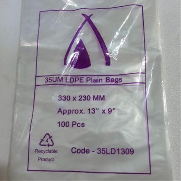 Polyprop LDPE Bags 330 x 230mm