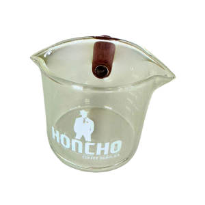 Honcho Double Spout Shot Glass with Wooden Handle-1