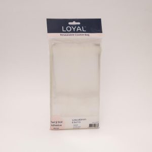 Clear Resealable Cookie Bag 120x180mm