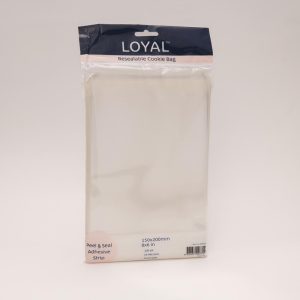 Clear Resealable Cookie Bag 150x200mm