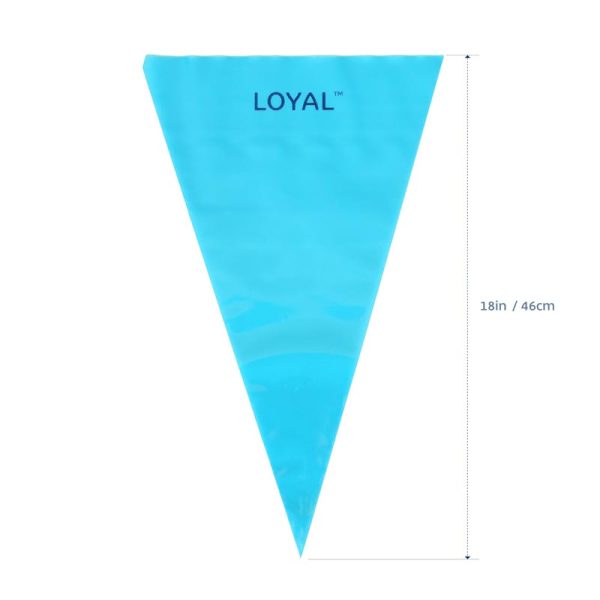 Blue Disposable Piping Bag 18" (46cm)
