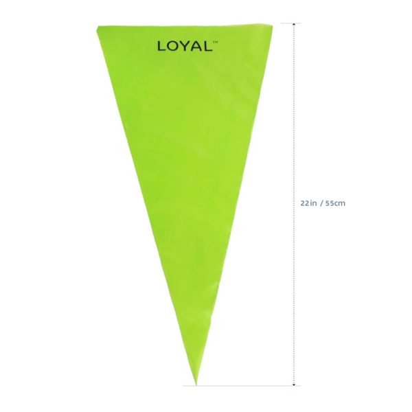 Green Disposable Piping Bag 22" (56cm)