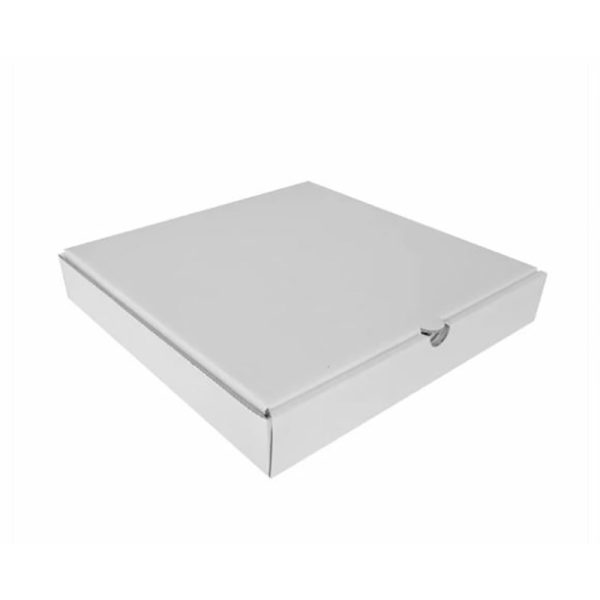 White Pizza Box 7"