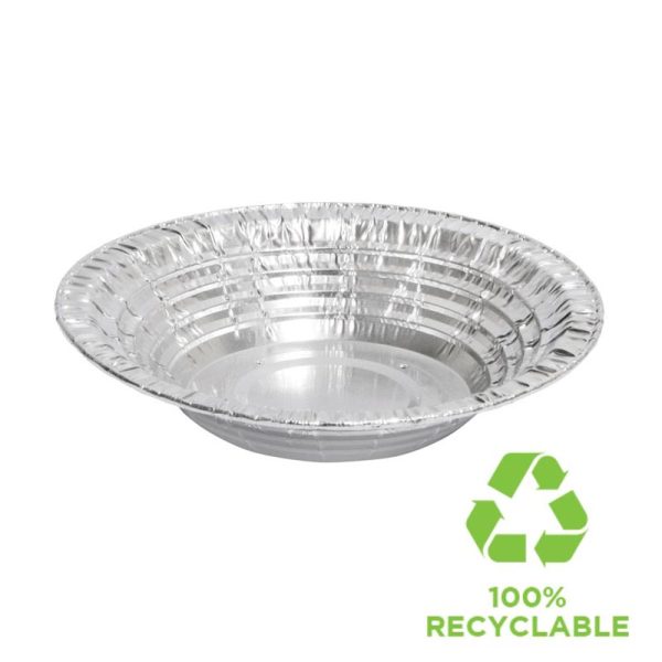 Foil Round Perforated Pie Case 100ml (114x21mm)