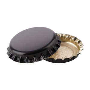 Black Crown Seal Caps 26mm