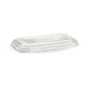 Clear RPET Takeaway Base Lid PET 500/650ml (177x123x18.7mm)