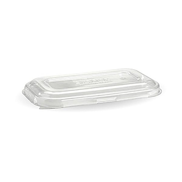 Clear RPET Takeaway Base Lid PET 500/650ml (177x123x18.7mm)