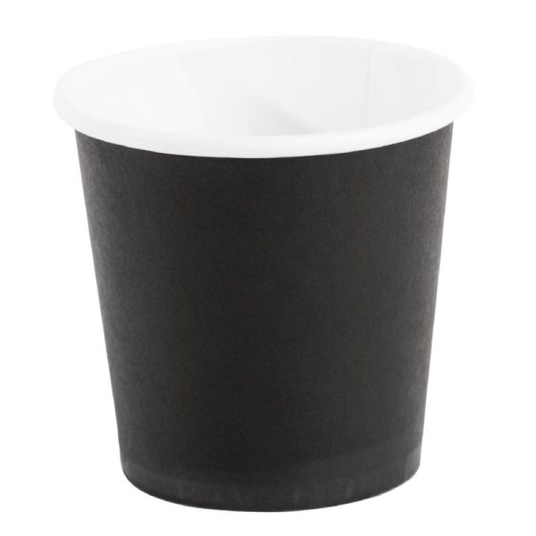 Black Eco Single Wall Cup 4oz (62mm)