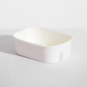 White PP Paper Container 650ml