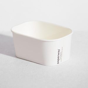 White PP Paper Container 1,000ml