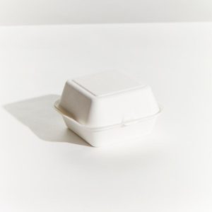 White Burger Box 6" (156x158x38mm)