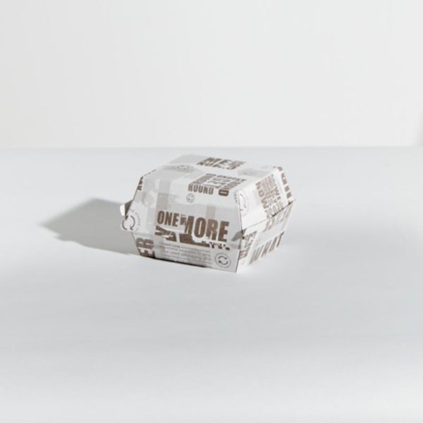 Generic Print Burger Box 105x102x42mm