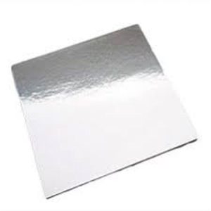 Silver Square Heavy Duty Cake Board 9"
