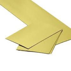 Gold Rectangle Cake Board 10x5"
