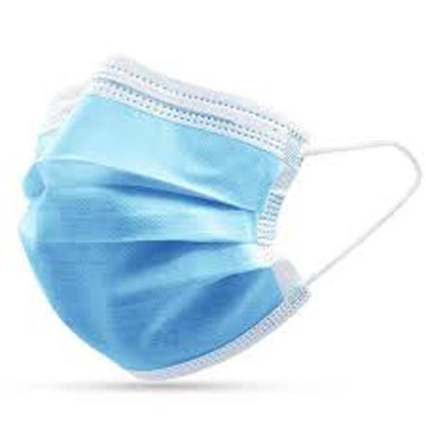 Blue 3-Layer Face Masks