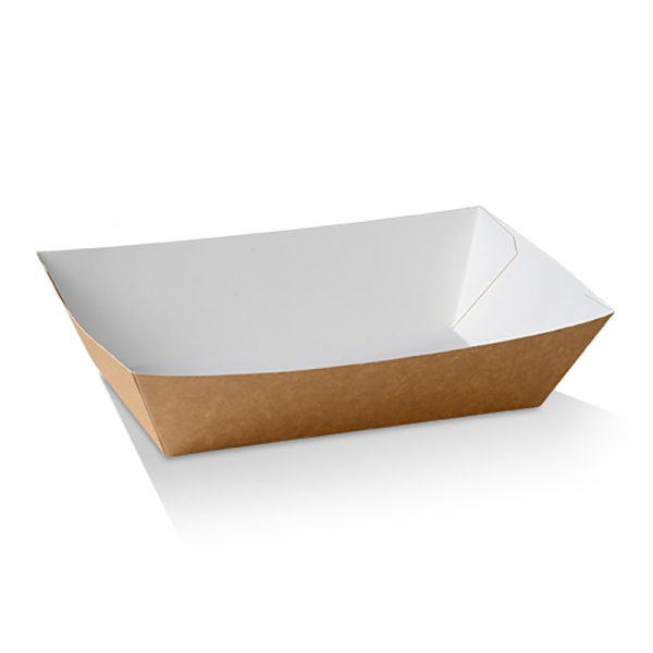 Brown Cardboard Food Tray Large (170x95x55mm)