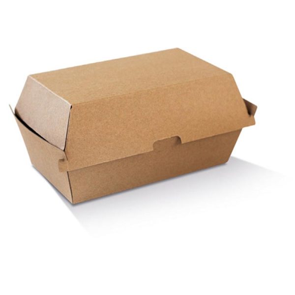 Brown Corrugated High Snack Box Large (205x106x95mm)