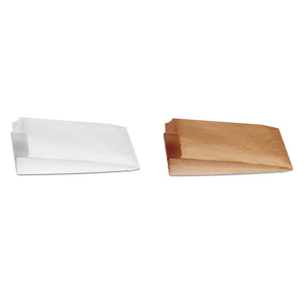 Kraft Double Bread Satchel Bag 379x279x61mm