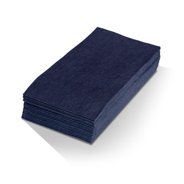 Black 1/8 Quilted 2-Ply Dinner Napkin