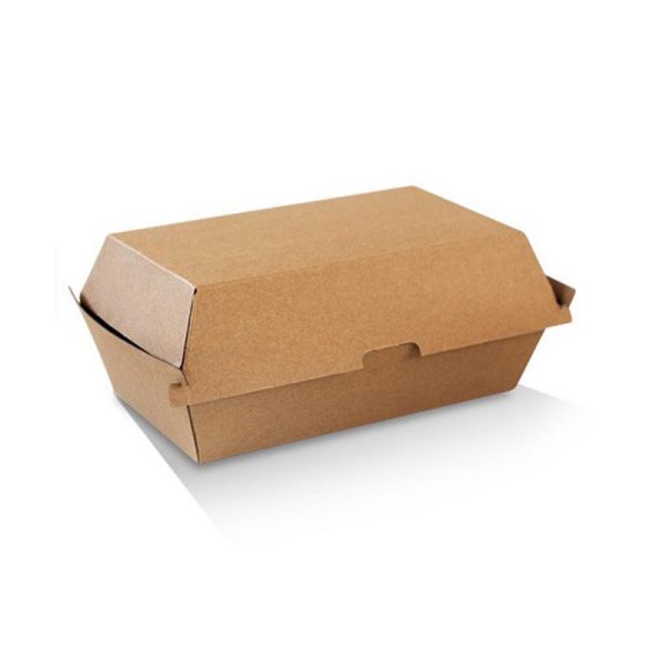 Kraft Corrugated Snack Box Regular (176x91x85mm)