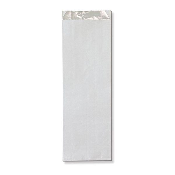 White Foil Kebab Bag (305x102x40mm)